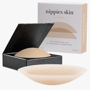 Original Nippies Nipple Cover - Sticky Adhesive Silicone Nipple Pasties (2 sets)